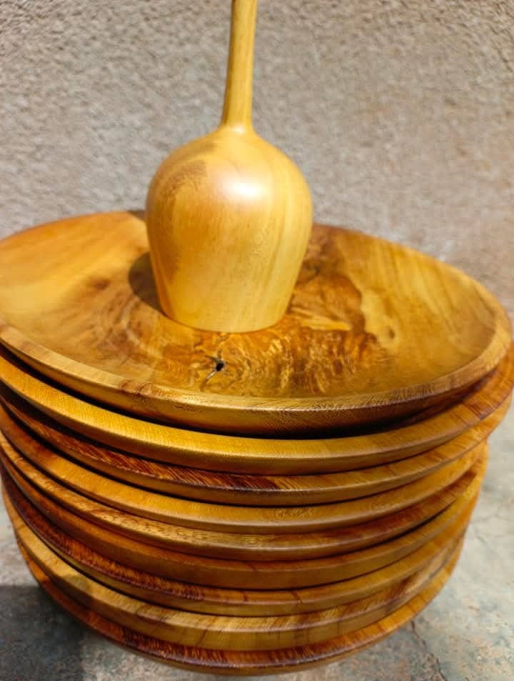 Artisan Wooden Plates