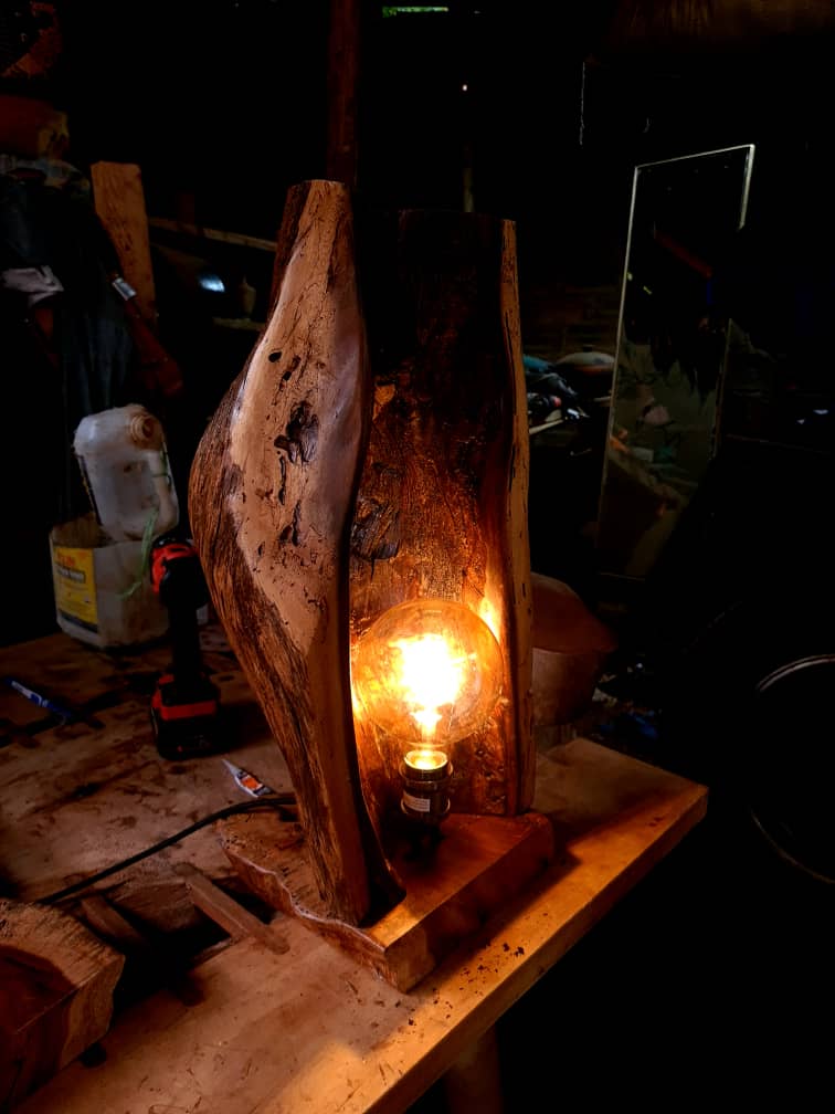 Wooden Lamp